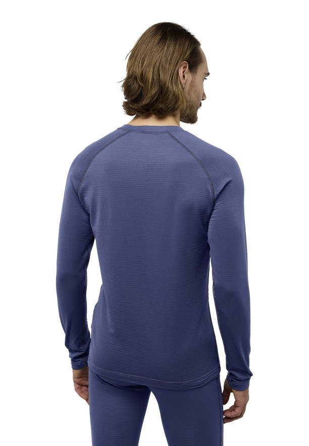 Jack Wolfskin Infinite Warm Ls T-shirts Heren Donkerblauw | 94317576