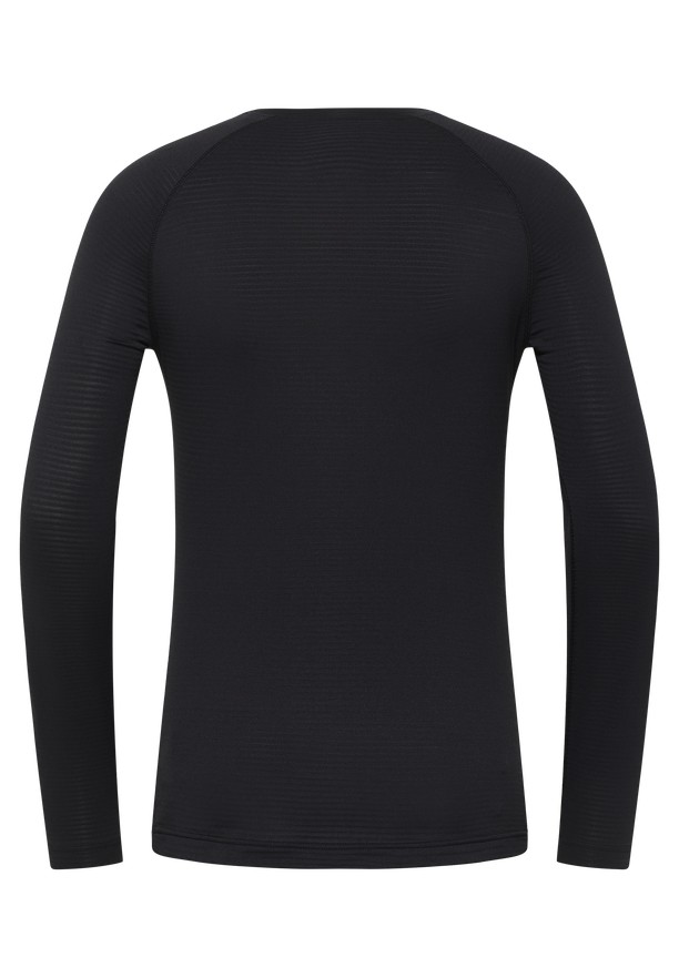 Jack Wolfskin Infinite Warm Ls T-shirts Heren Zwart | 32380675