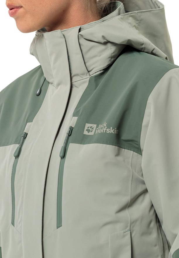 Jack Wolfskin Jasper 2l Regenjassen Dames Grijs | 16214275