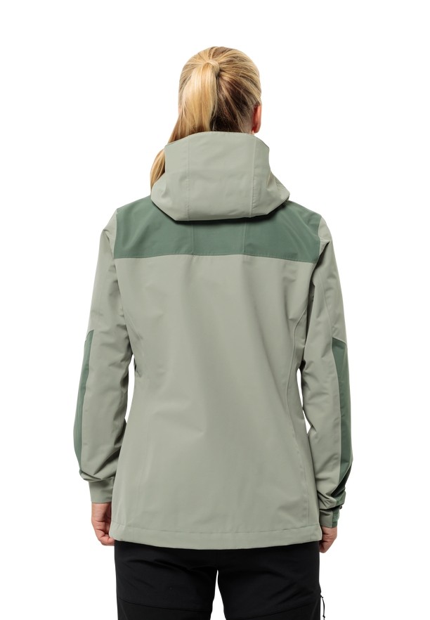 Jack Wolfskin Jasper 2l Regenjassen Dames Grijs | 16214275