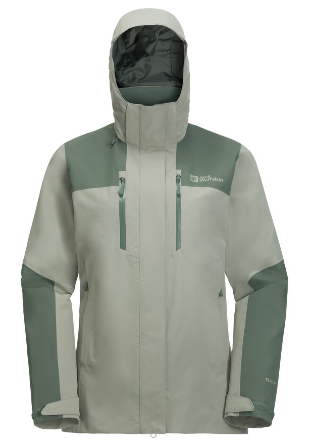 Jack Wolfskin Jasper 2l Regenjassen Dames Grijs | 16214275