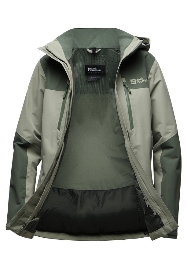 Jack Wolfskin Jasper 2l Regenjassen Dames Grijs | 16214275