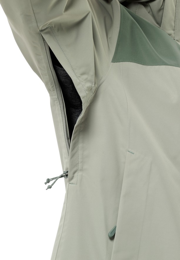 Jack Wolfskin Jasper 2l Regenjassen Dames Grijs | 16214275