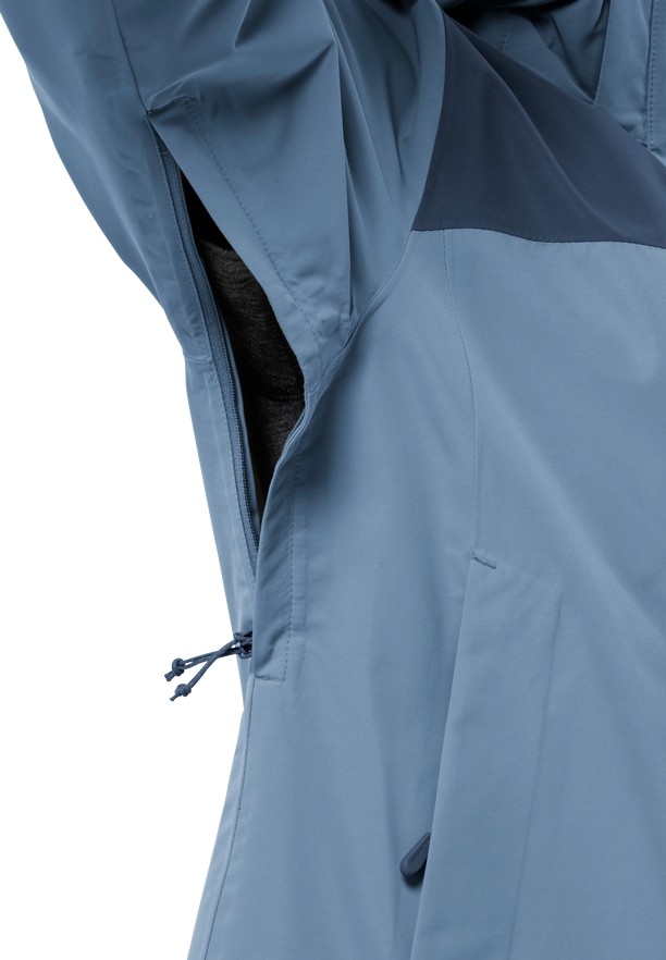 Jack Wolfskin Jasper 2l Regenjassen Dames Blauw | 21259548
