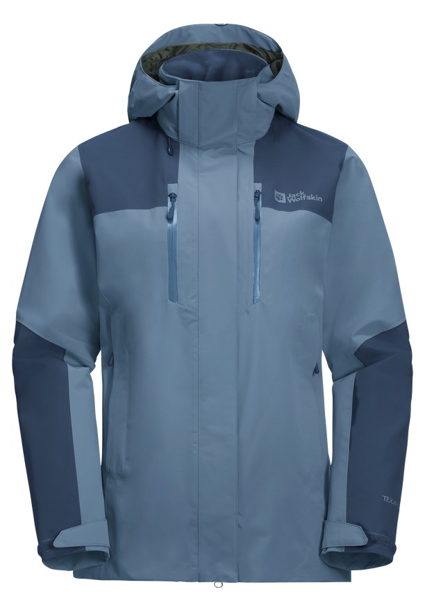 Jack Wolfskin Jasper 2l Regenjassen Dames Blauw | 21259548