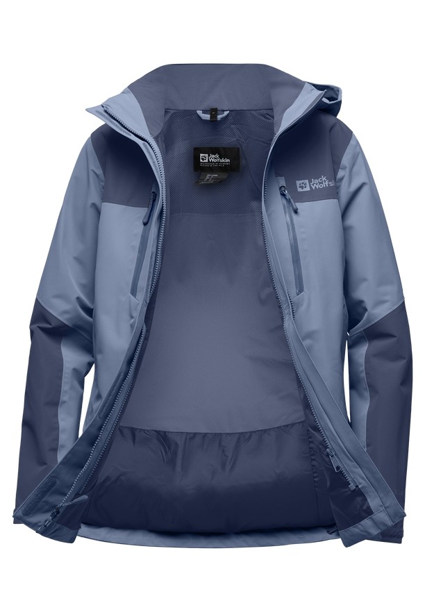 Jack Wolfskin Jasper 2l Regenjassen Dames Blauw | 21259548