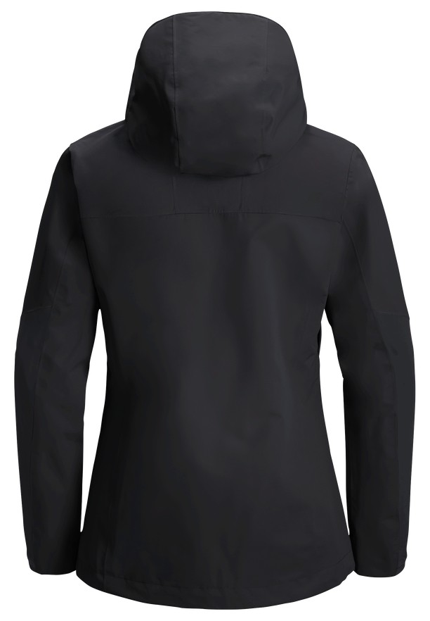 Jack Wolfskin Jasper 2l Regenjassen Dames Zwart | 37420318