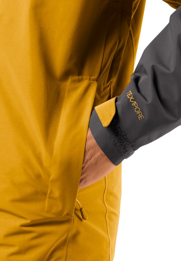 Jack Wolfskin Jasper 2l Regenjassen Heren Geel | 78548705