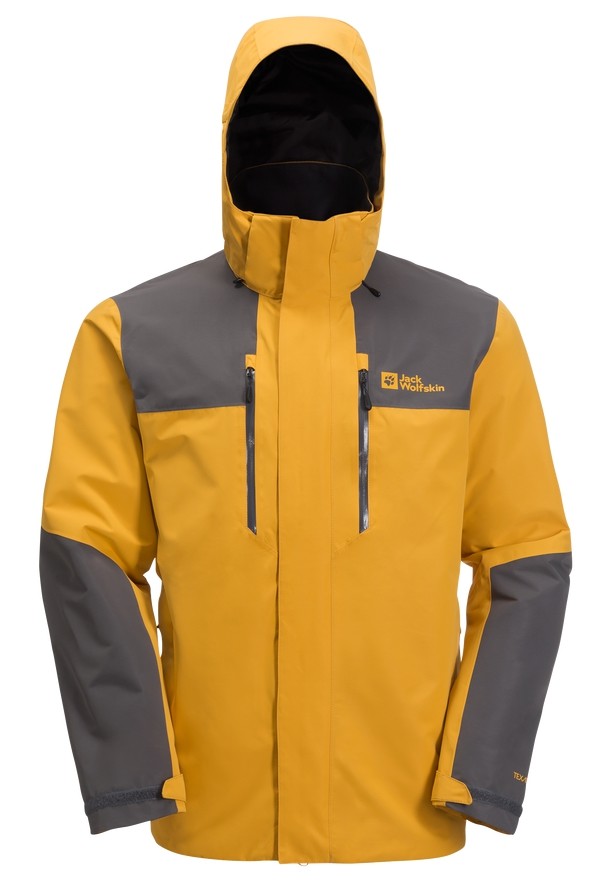 Jack Wolfskin Jasper 2l Regenjassen Heren Geel | 78548705
