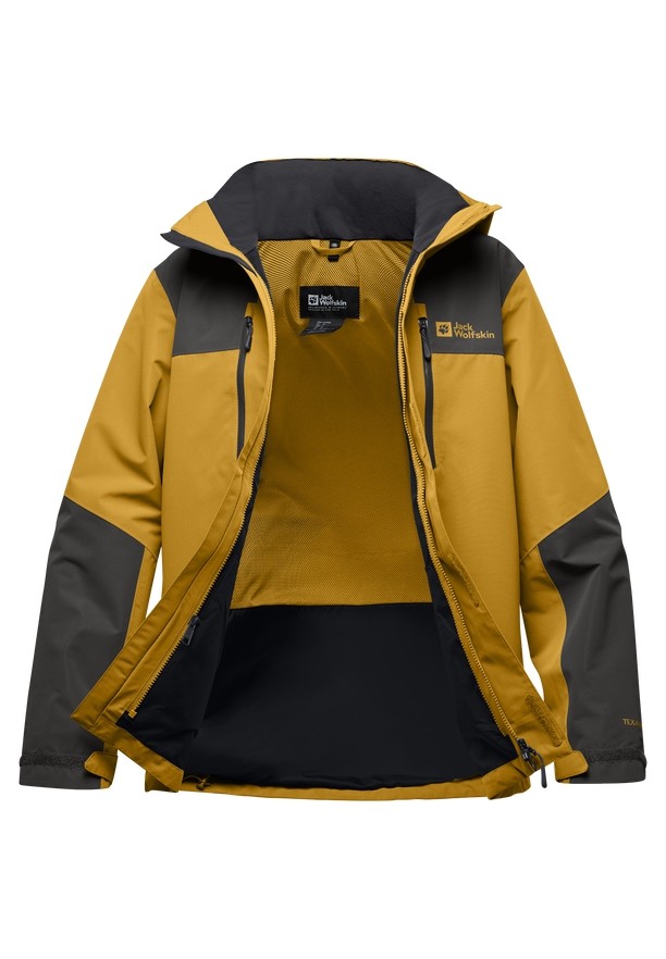 Jack Wolfskin Jasper 2l Regenjassen Heren Geel | 78548705
