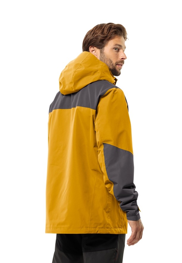 Jack Wolfskin Jasper 2l Regenjassen Heren Geel | 78548705
