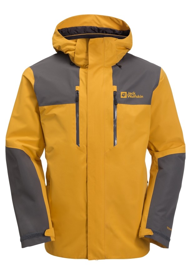 Jack Wolfskin Jasper 2l Regenjassen Heren Geel | 78548705