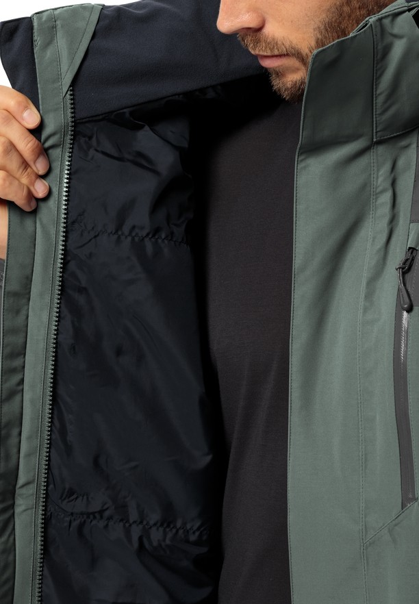 Jack Wolfskin Jasper 2l Regenjassen Heren Groen | 54822713