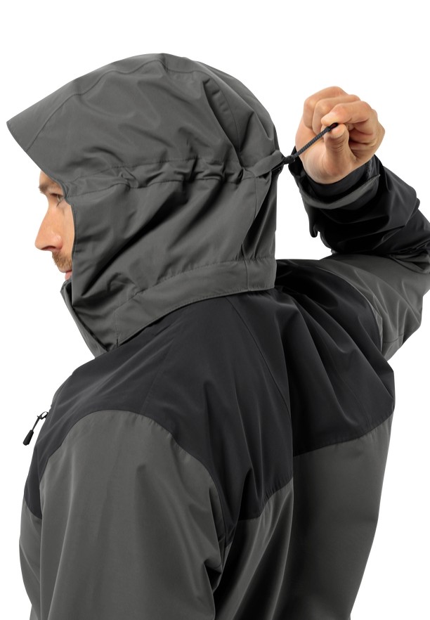 Jack Wolfskin Jasper 2l Regenjassen Heren Grijs | 82424980
