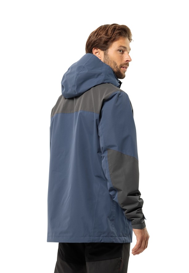 Jack Wolfskin Jasper 2l Regenjassen Heren Donkerblauw | 18375390