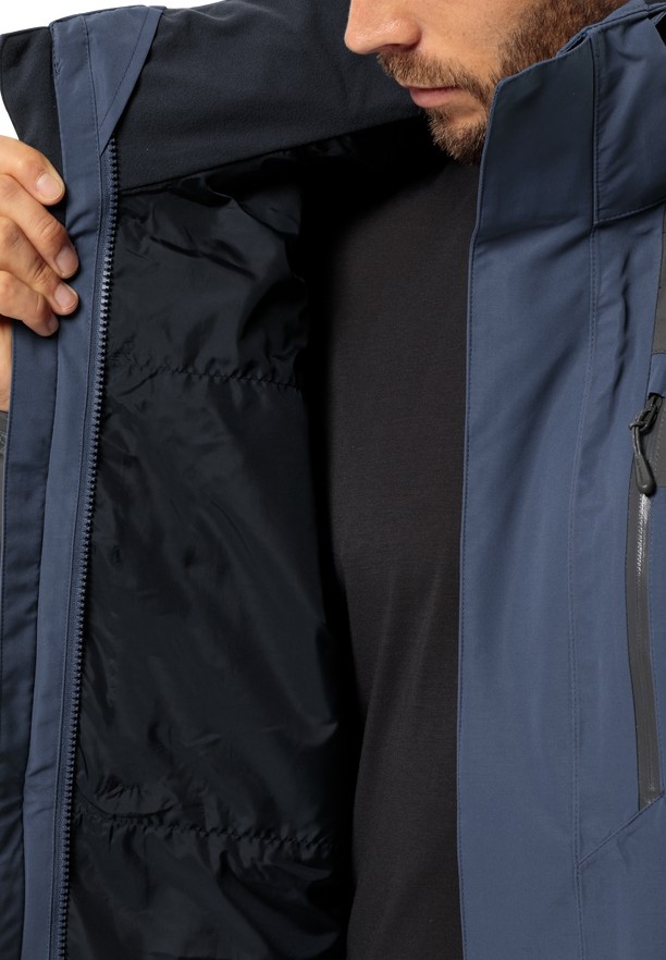 Jack Wolfskin Jasper 2l Regenjassen Heren Donkerblauw | 18375390
