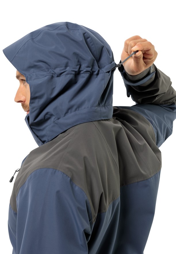 Jack Wolfskin Jasper 2l Regenjassen Heren Donkerblauw | 18375390