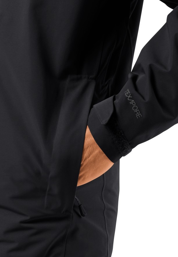 Jack Wolfskin Jasper 2l Regenjassen Heren Zwart | 29801319