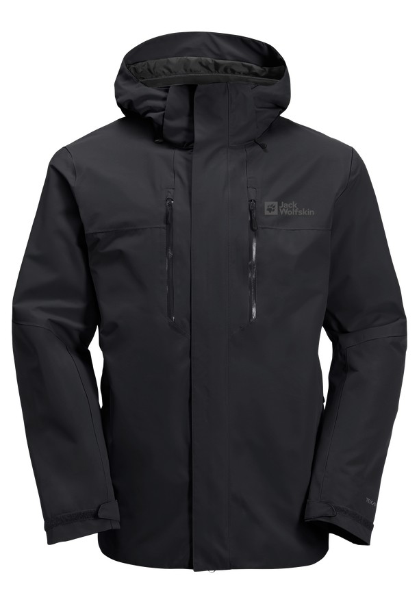 Jack Wolfskin Jasper 2l Regenjassen Heren Zwart | 29801319
