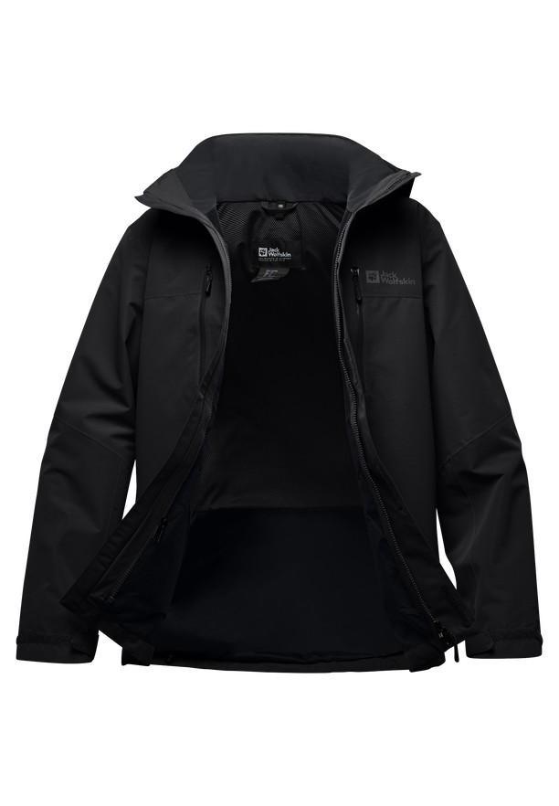 Jack Wolfskin Jasper 2l Regenjassen Heren Zwart | 29801319
