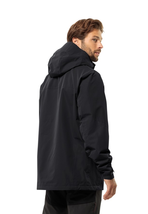 Jack Wolfskin Jasper 2l Regenjassen Heren Zwart | 29801319