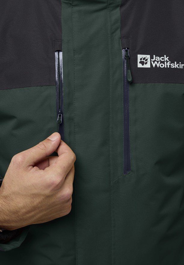 Jack Wolfskin Jasper 3in1 Jassen Heren Groen | 20210293