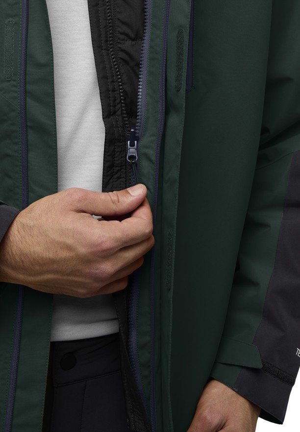 Jack Wolfskin Jasper 3in1 Jassen Heren Groen | 20210293