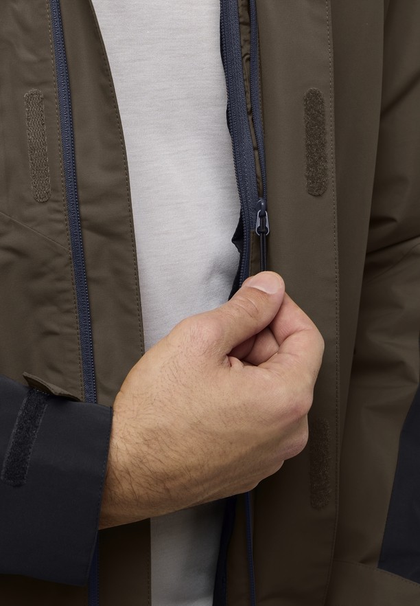 Jack Wolfskin Jasper 3in1 Jassen Heren Koffie | 35989572