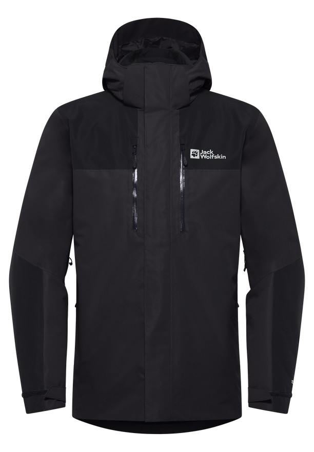 Jack Wolfskin Jasper 3in1 Jassen Heren Zwart | 72029582