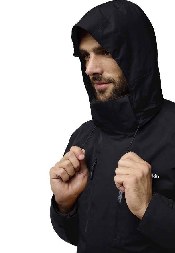 Jack Wolfskin Jasper 3in1 Jassen Heren Zwart | 22335011