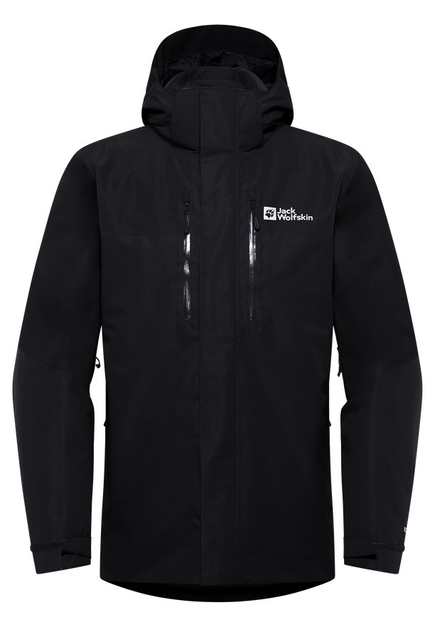 Jack Wolfskin Jasper 3in1 Jassen Heren Zwart | 22335011