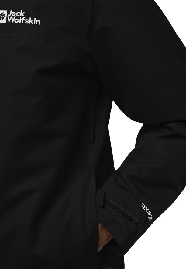 Jack Wolfskin Jasper 3in1 Jassen Heren Zwart | 22335011