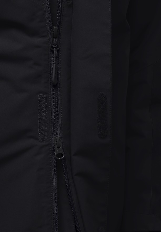 Jack Wolfskin Jasper 3in1 Jassen Heren Zwart | 22335011