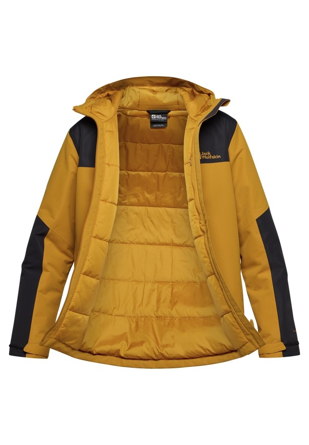 Jack Wolfskin Jasper Ins Winterjassen Heren Geel | 77375245