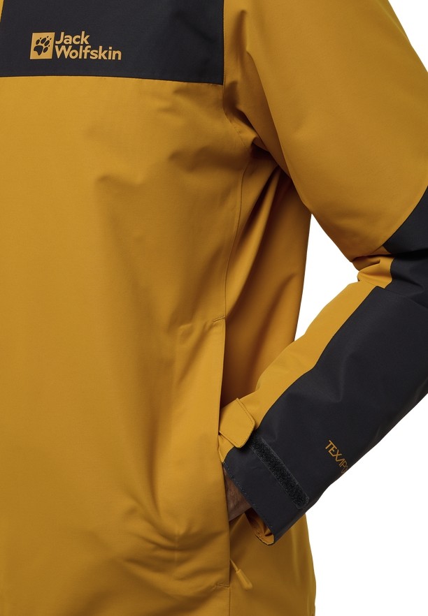 Jack Wolfskin Jasper Ins Winterjassen Heren Geel | 77375245