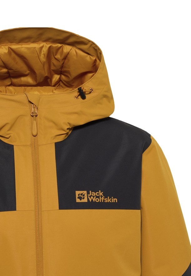 Jack Wolfskin Jasper Ins Winterjassen Heren Geel | 77375245