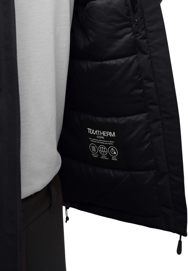 Jack Wolfskin Jasper Ins Winterjassen Heren Zwart | 72952230