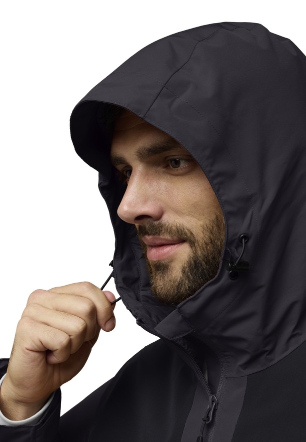 Jack Wolfskin Jasper Ins Winterjassen Heren Zwart | 71844837