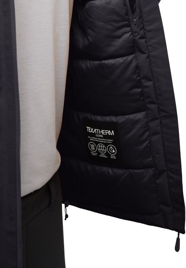 Jack Wolfskin Jasper Ins Winterjassen Heren Zwart | 71844837