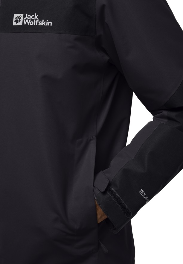 Jack Wolfskin Jasper Ins Winterjassen Heren Zwart | 71844837