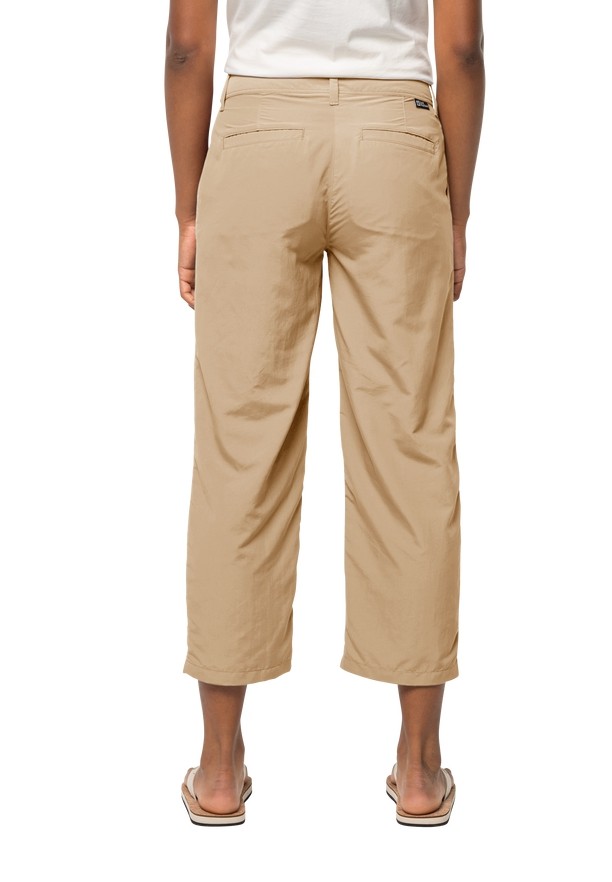 Jack Wolfskin Kalahari 7/8 Broek Dames Khaki | 97756230