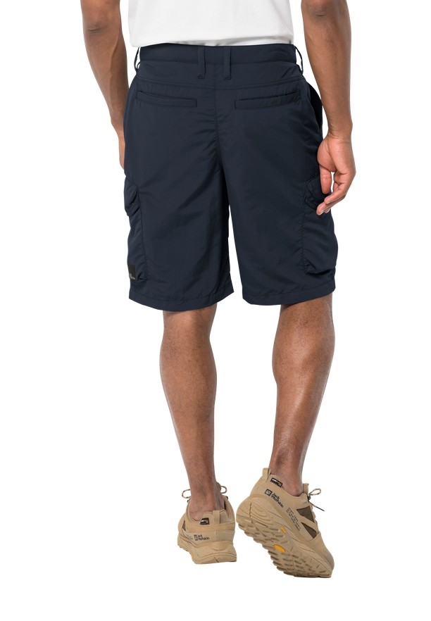Jack Wolfskin Kalahari Cargo Korte Broek Heren Donkerblauw | 63644450
