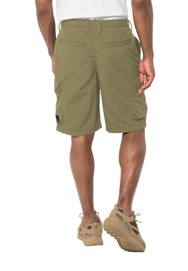 Jack Wolfskin Kalahari Cargo Korte Broek Heren Olijfgroen | 21364167