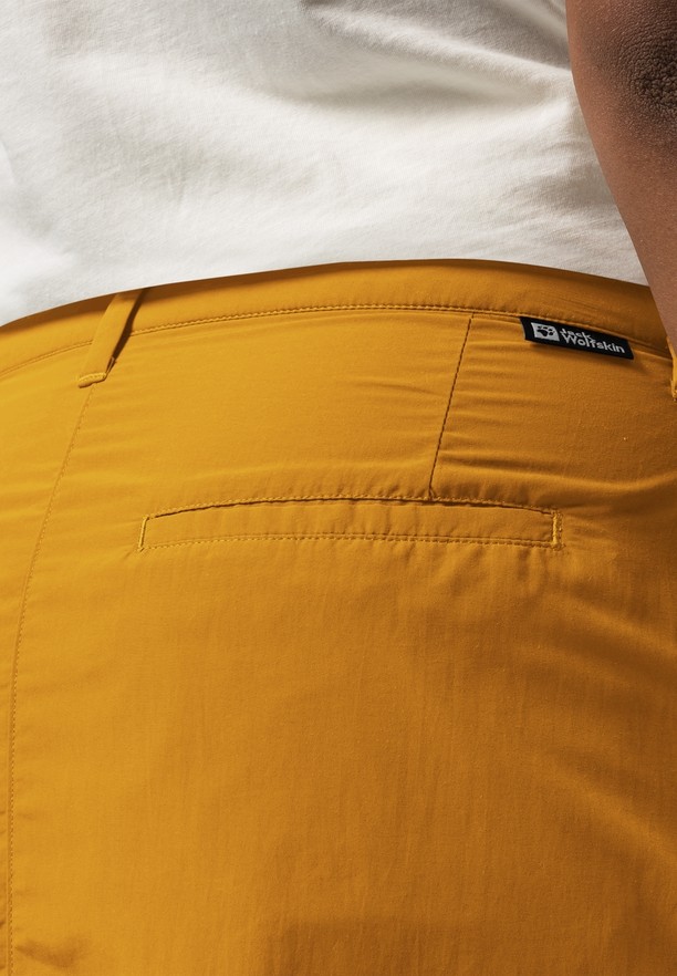 Jack Wolfskin Kalahari Korte Rok Dames Geel | 94929980
