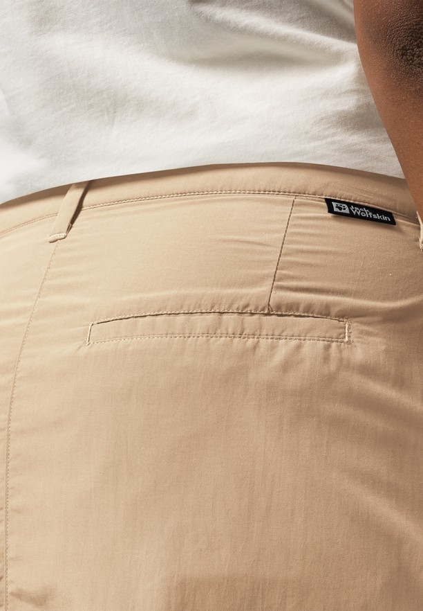 Jack Wolfskin Kalahari Korte Rok Dames Khaki | 28278616