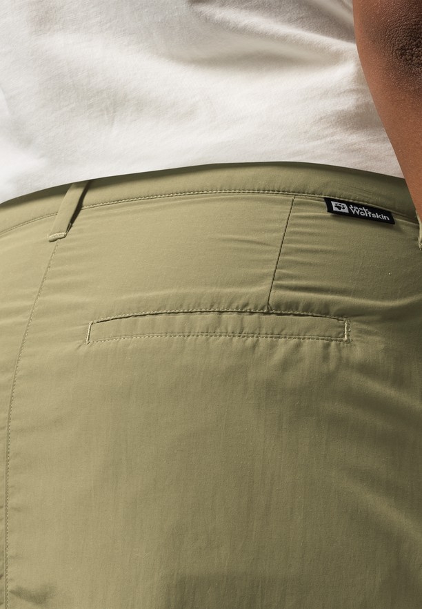 Jack Wolfskin Kalahari Korte Rok Dames Olijfgroen | 10242078