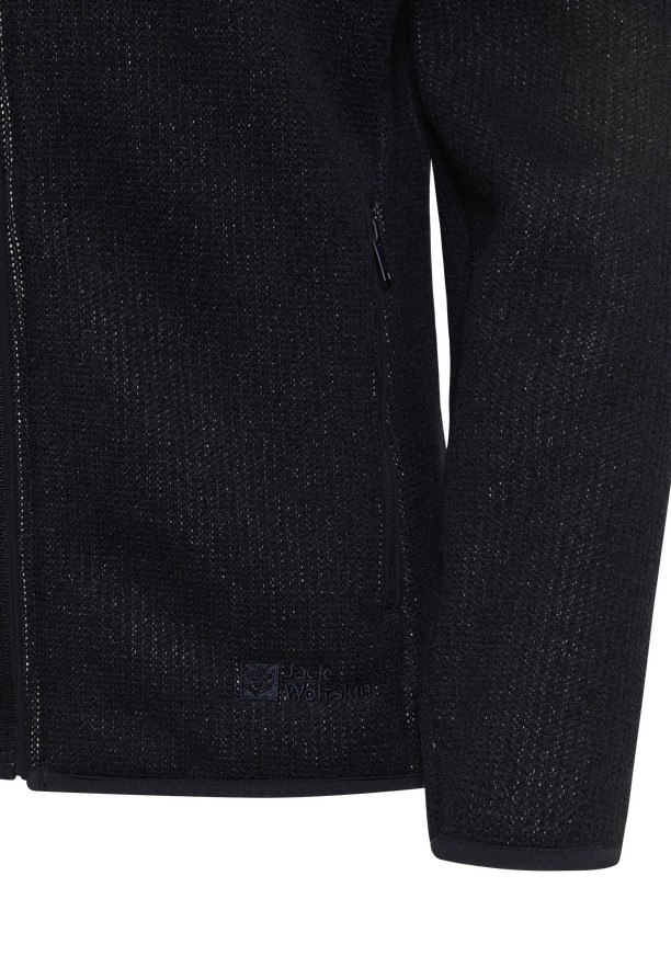 Jack Wolfskin Kaminfeuer Fleece Jassen Dames Zwart | 74530642