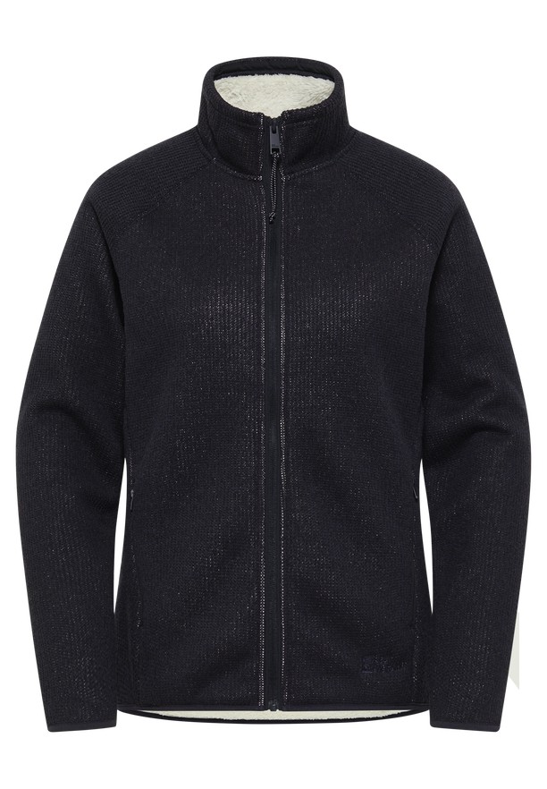 Jack Wolfskin Kaminfeuer Fleece Jassen Dames Zwart | 74530642
