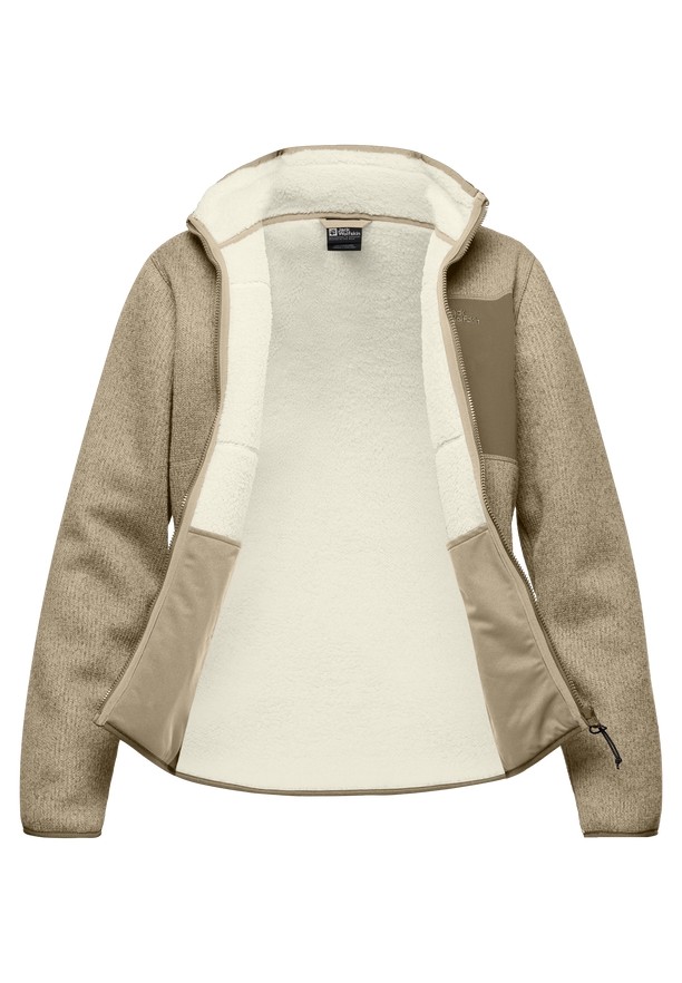 Jack Wolfskin Kaminfeuer Fleece Jassen Heren Khaki | 28324087