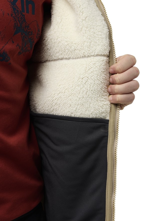 Jack Wolfskin Kaminfeuer Fleece Jassen Heren Khaki | 28324087